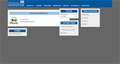 Desktop Screenshot of biophysik.org